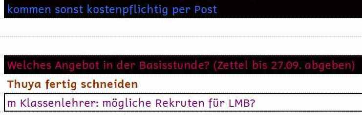 black background on changing focus