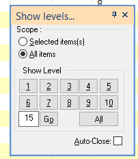 show levels screenshot 2